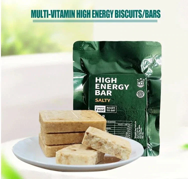 1 BOX - High Energy Bar 120g x 12pcs - Exp. Date April 2045 - SALTY