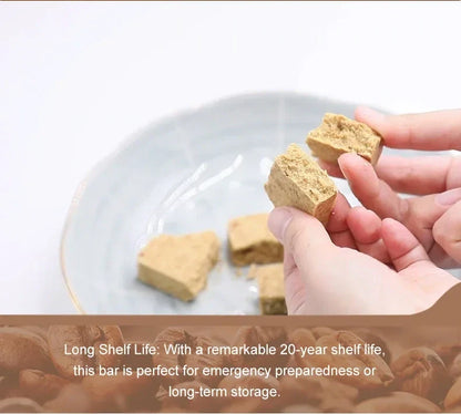 1 BOX - HIGH ENERGY BAR - 120g x 12pcs - Exp. October 2043 - Gives rapid energy source! - COFFEE