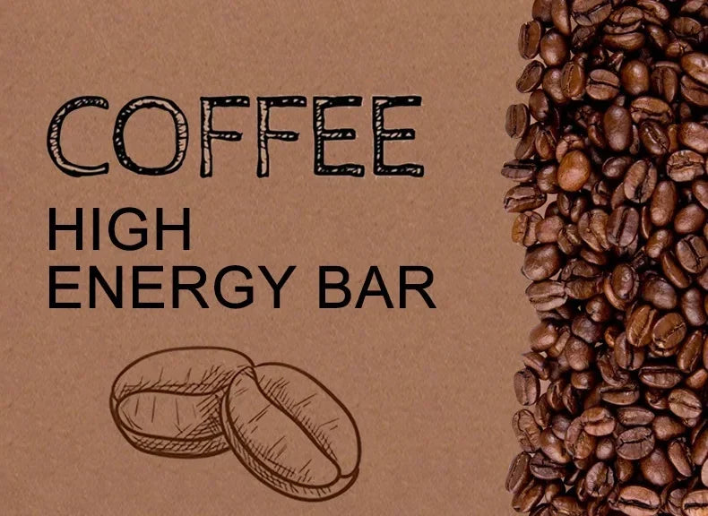 1 CASE High Energy Bar [9 Boxes x 12pcs]  Exp. Date 2044 - COFFEE