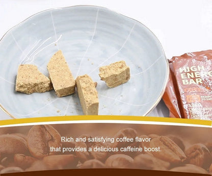 1 BOX - HIGH ENERGY BAR - 120g x 12pcs - Exp. October 2043 - Gives rapid energy source! - COFFEE