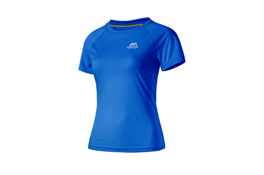 AONIJIE FM5179 Women Sports Shirts [BLUE] - LARGE