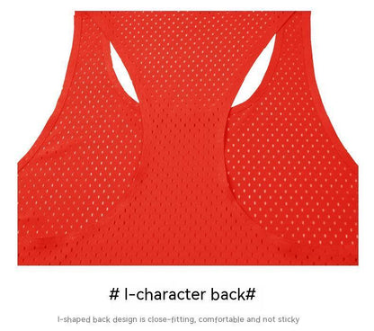 SPORTEX 61G Ultra Light Seamless Quick Dry Running Singlet [Unisex] - BLACK