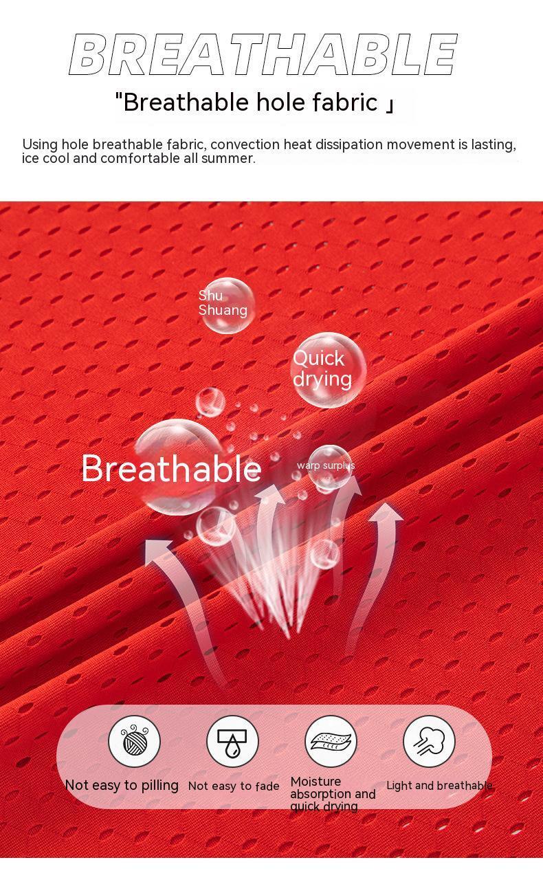 SPORTEX 61G Ultra Light Seamless Quick Dry Running Singlet [Unisex] - RED