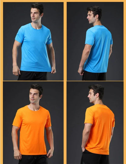 Sportex Quick Dry Running Sports T-Shirt for Men & Women Round Neck - WHITE