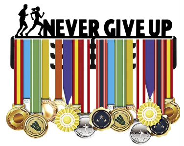 Medal Hanger - NEVER GIVE UP [Metal]