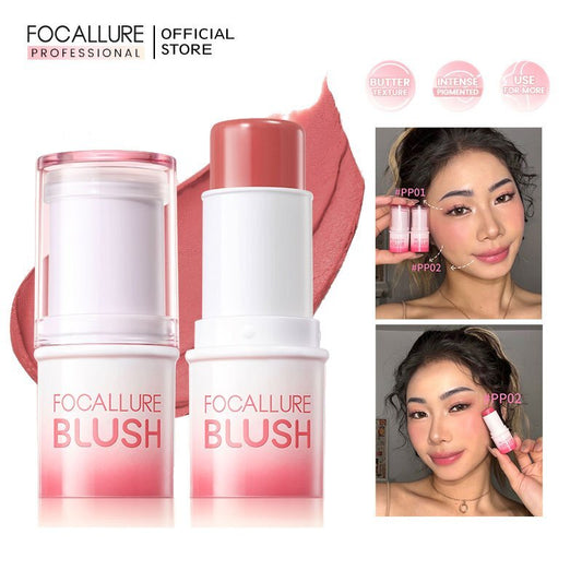 FOCALLURE Pro Cream Butter Blush [ Multi-use Stick ]