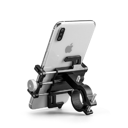 ROCKBROS Motorcycle MOBILE PHONE HOLDER [Aluminum Alloy] - BLACK