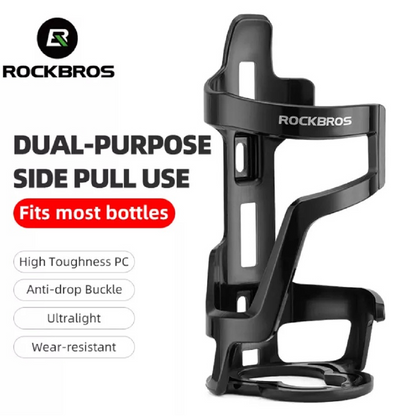 ROCKBROS Bicycle Adjustable Bottle Holder - BLACK
