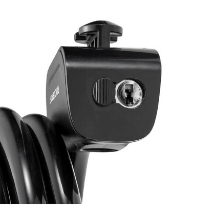 ROCKBROS Anti Theft Bike Lock [Portable Cable Ring Lock] - BLACK
