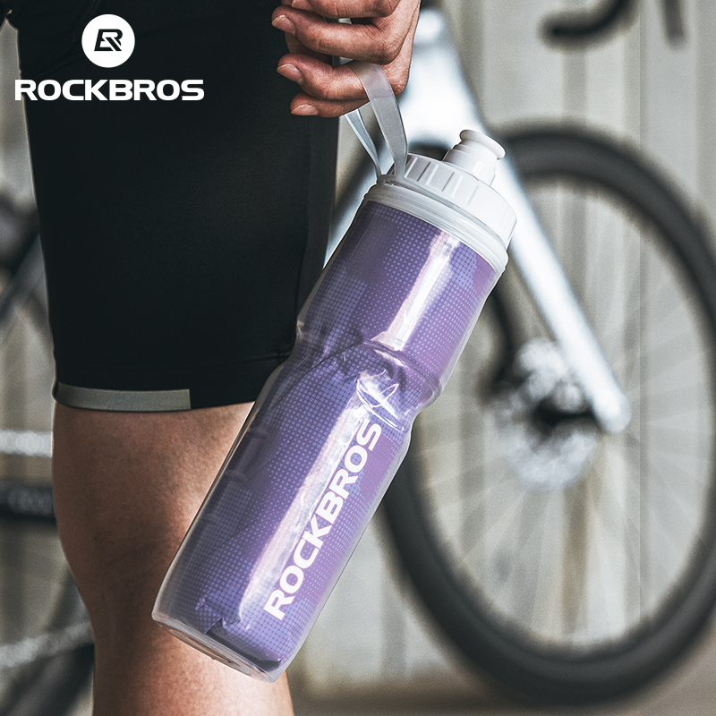 ROCKBROS Insulate Cycling Sports Water Bottle with handle [670ml]