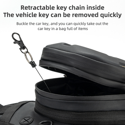 ROCKBROS Waterproof Multifuctional MOTORCYCLE LEG BAG [Hard Case]