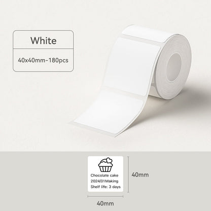 NIIMBOT [ B21/B1/B3S ] Printable Thermal Label Sticker Paper - White 20-50mm