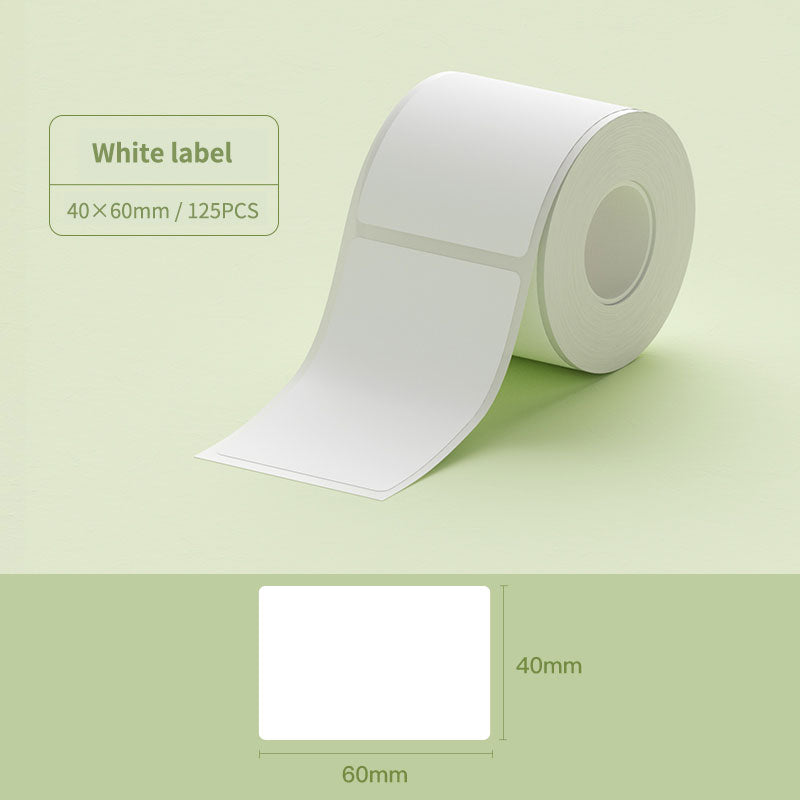 NIIMBOT [ B21/B1/B3S ] Printable Thermal Label Sticker Paper - White 20-50mm