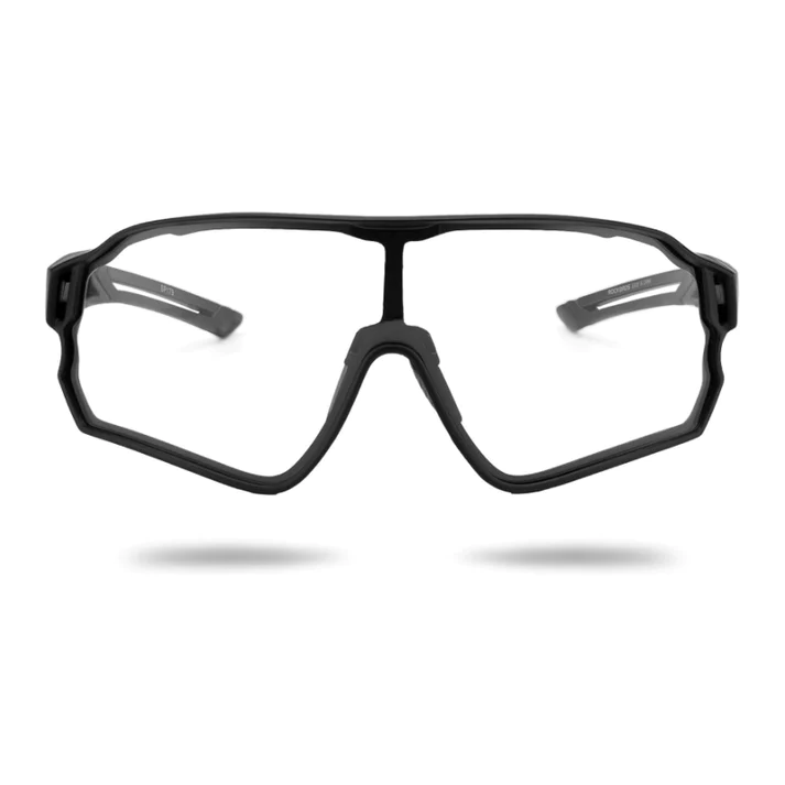 ROCKBROS UV400 Photochromic Cycling Sports Glasses - BLACK