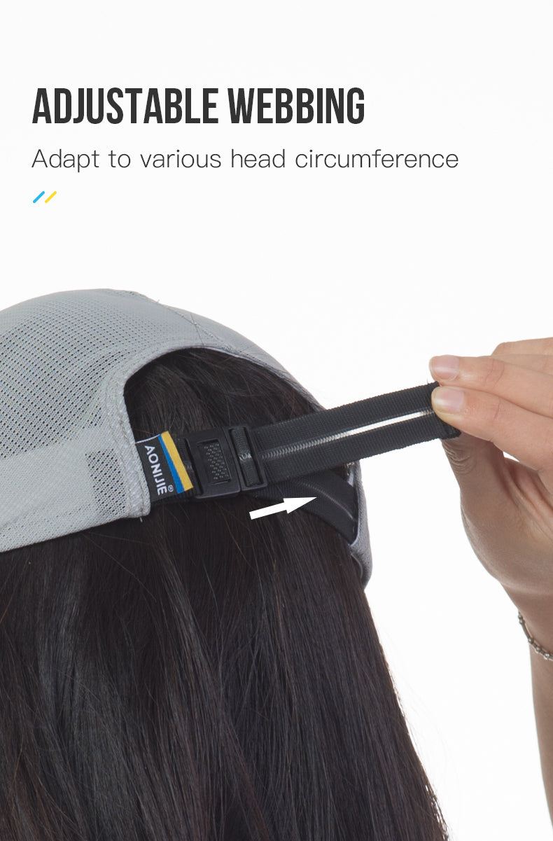 AONIJIE E4615 Outdoor Sports Cap [Unisex] - GRAY