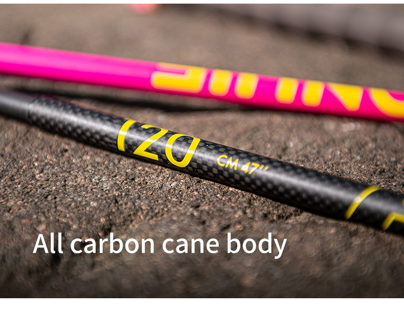 Aonijie E4214 120cm carbon Running Trekking Pole [1 PAIR] - PINK