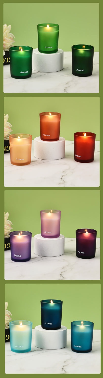 3in1 Menahem Aromatherapy SCENTED CANDLE w/ Gift Box
