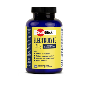 SaltStick Electrolyte Caps (Buffered Electrolyte Salts) - Bottle 100 Capsules