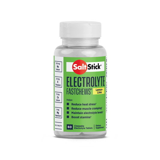 SaltStick Electrolyte Fastchews  [Lemon Lime] - Bottle 60CT