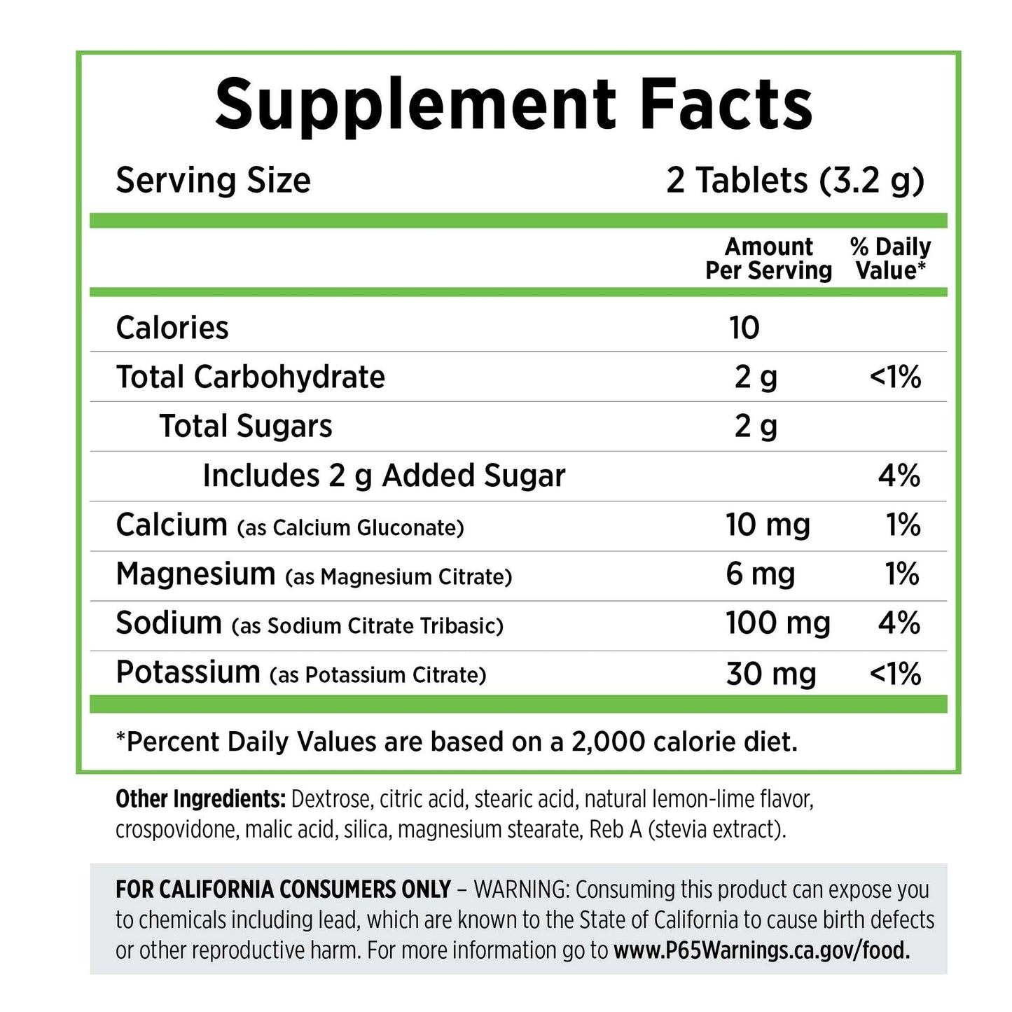 SaltStick Electrolyte Fastchews  [Lemon Lime] - Bottle 60CT