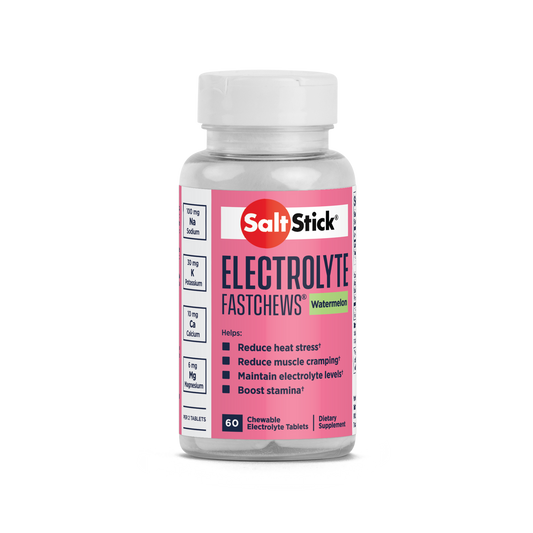 Saltstick Electrolyte Fastchews [Watermelon] - Bottle 60CT