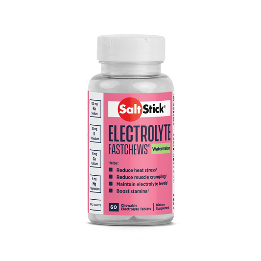 Saltstick Electrolyte Fastchews - Watermelon - Bottle 60ct