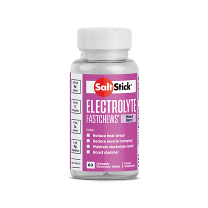 Saltstick Electrolyte Fastchews - Mixed Berry - Bottle 60ct