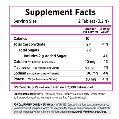 Saltstick Electrolyte Fastchews [Mixed Berry] - Bottle 60CT