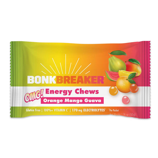 BonkBreaker OMG Energy Chews [Orange, Mango, and Guava] - 1 PACK