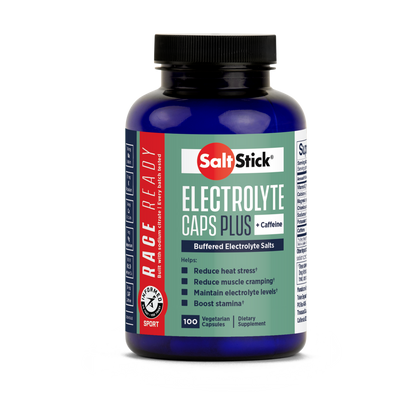 SALTSTICK- Race Ready (Electrolyte Caps Plus + Caffeine) - PACKET 4 Capsules
