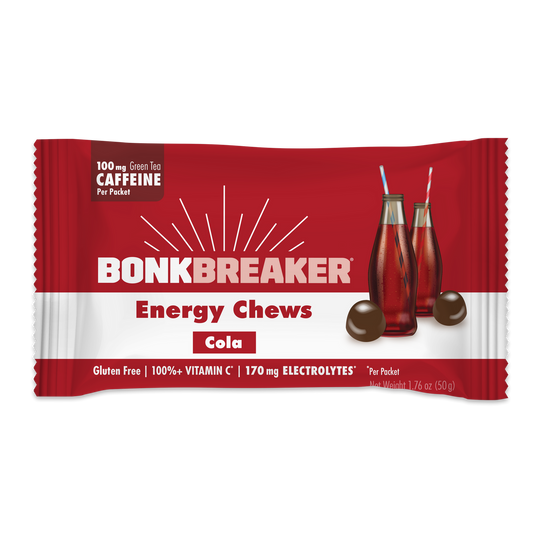 Bonk Breaker Energy Chews - Cola w/ Caffeine - 1 pack
