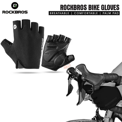 Rockbros - CYCLING Half-finger GLOVES (breathable)