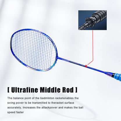 ALP SPORT 1pc 8U ZYLT Badminton Racket - BBQ3.0