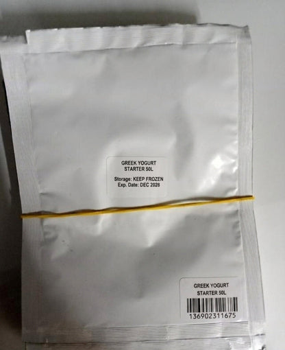 GREEK YOGURT STARTER makes 30L/50L (freeze-dried) - IN POUCH