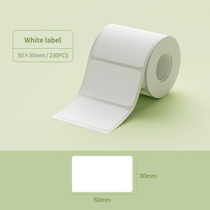 NIIMBOT [ B21/B1/B3S ] Printable Thermal Label Sticker Paper - White 20-50mm