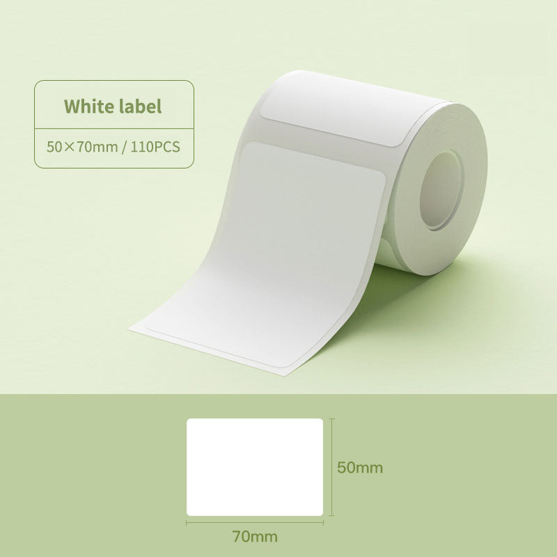 NIIMBOT [ B21/B1/B3S ] Printable Thermal Label Sticker Paper - White 20-50mm