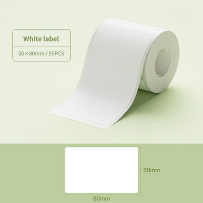 NIIMBOT [ B21/B1/B3S ] Printable Thermal Label Sticker Paper - White 20-50mm