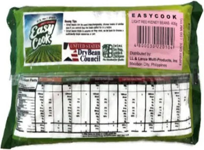 EasyCook LIGHT RED KIDNEY BEANS [400G x 30]