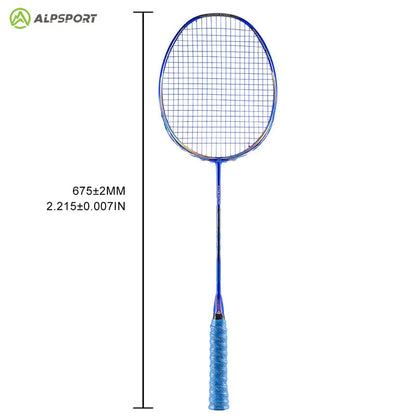 ALP SPORT 1pc 8U ZYLT Badminton Racket - BBQ3.0