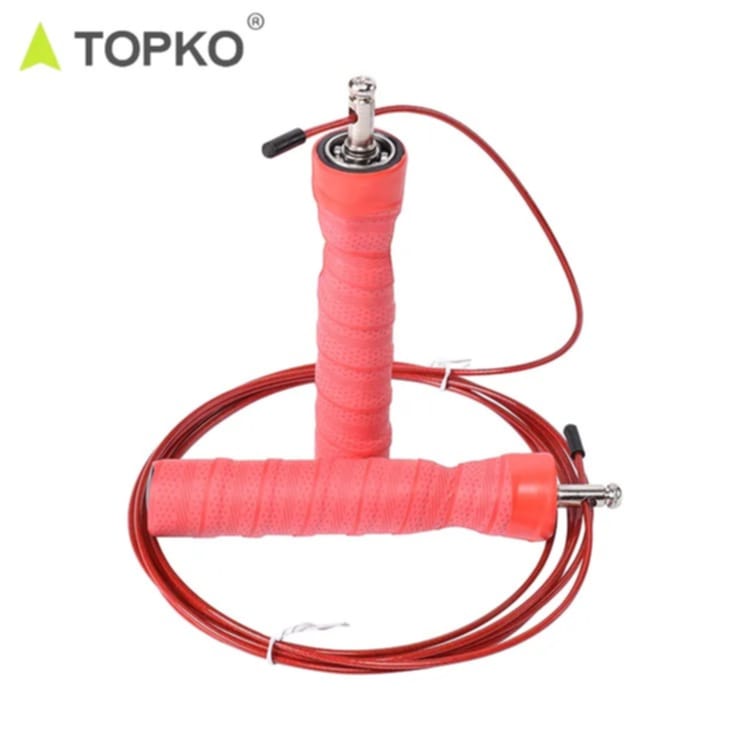 TOPKO Adjustable High-Speed Jump Rope [Wire]