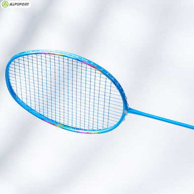 ALPSPORT ALP BBQ2.0 8U Badminton Racket 24-30Lbs [Super Light Titanium Alloy 100% Full Carbon Fiber] - 1PC