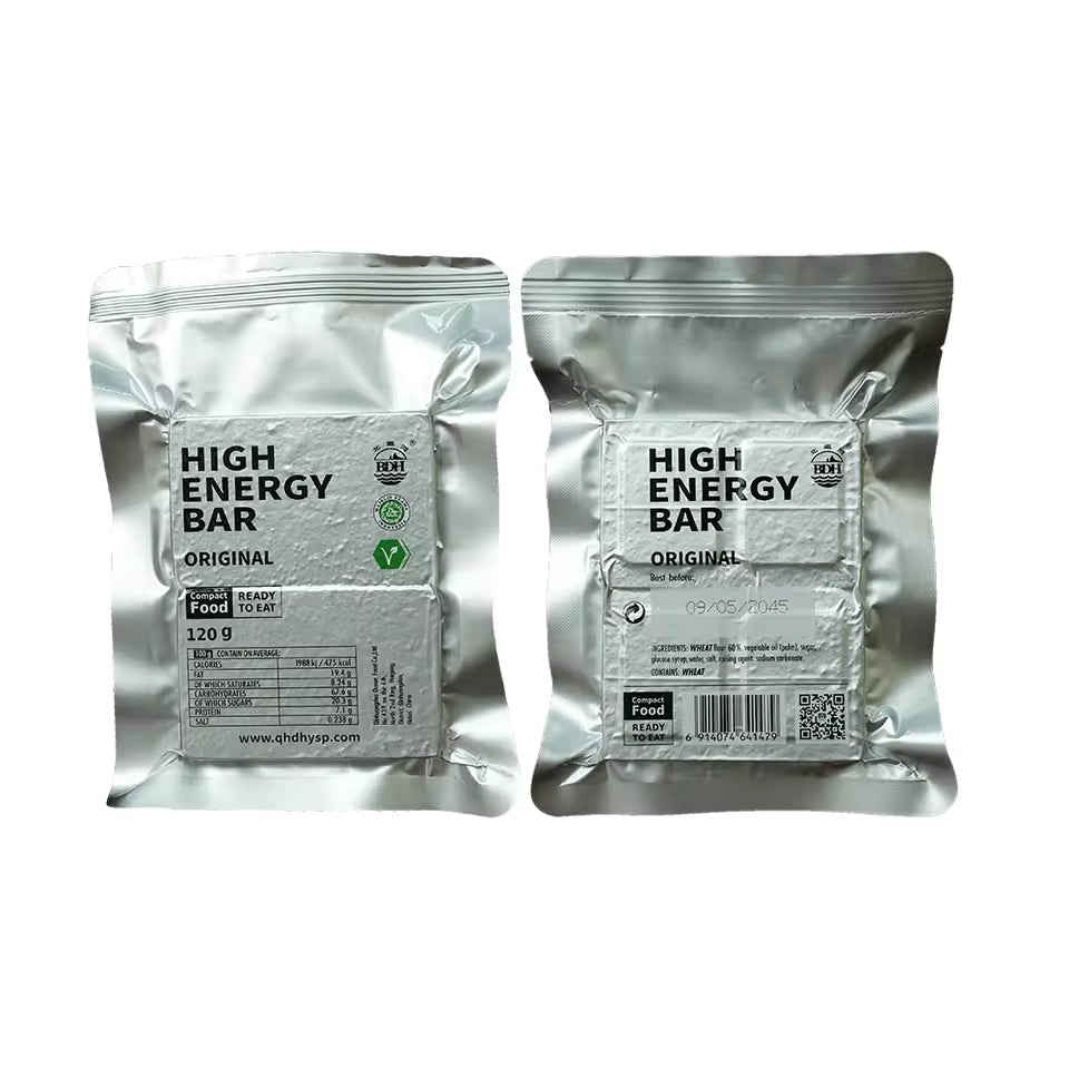High Energy Bar 120g  Exp. Date 2045 - ORIGINAL Flavor Salty & Sweet Taste