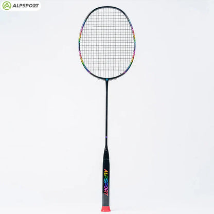 ALPSPORT ALP BBQ2.0 8U Badminton Racket 24-30Lbs [Super Light Titanium Alloy 100% Full Carbon Fiber] - 1PC