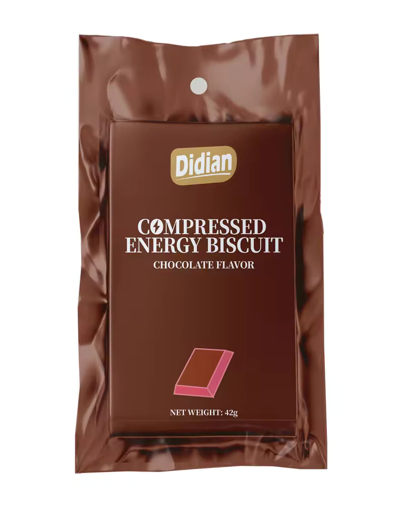 DIDIAN Compressed Energy Biscuit 42g [ Chocolate Flavor ]