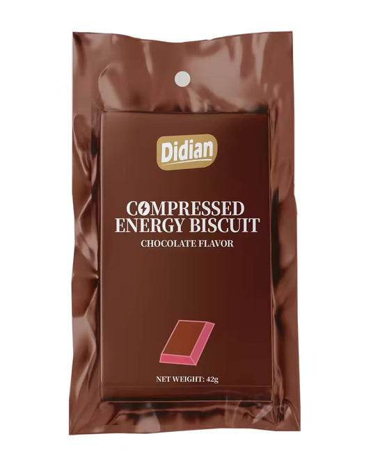DIDIAN Compressed Energy Biscuit 42g [ Chocolate Flavor ]