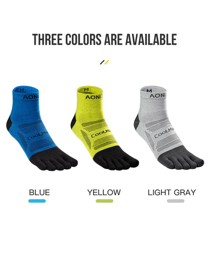 AONIJIE E4840 Sports Five Finger Socks [3 pairs]