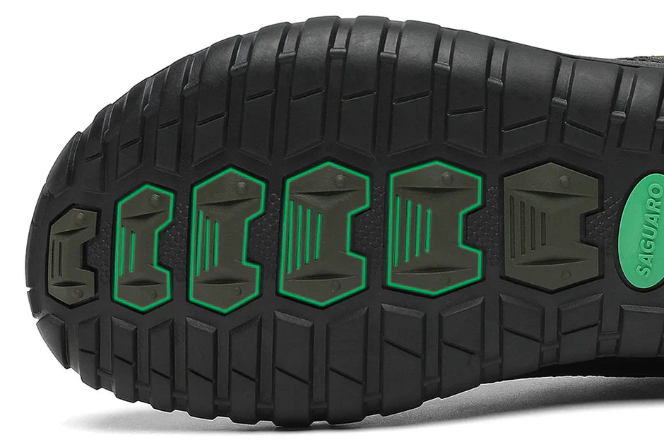 Saguaro FORESTEP I Barefoot Quick Drying Minimalist Hiking Shoes - BLACK