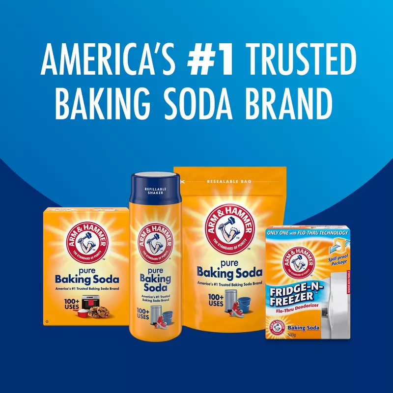 ARM & HAMMER Pure Baking Soda (1lb / 454g / 16oz)