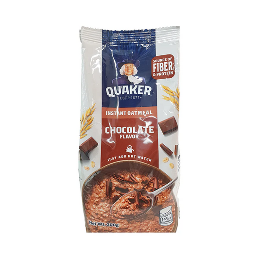 1 CASE Quaker Instant Oatmeal Chocolate Flavor (200g x 18pcs)
