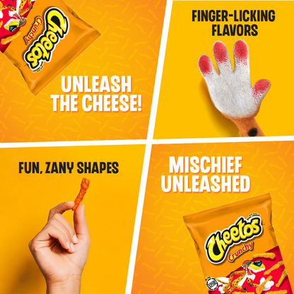 1 CASE Cheetos Crunchy Cheese Flavored Snack (60g x 24pcs)